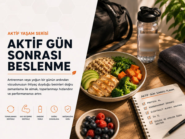 Aktif Gün Sonrası Beslenme: Spor, Yürüyüş ve Yoğun Tempo Sonrası Ne Yemeli?