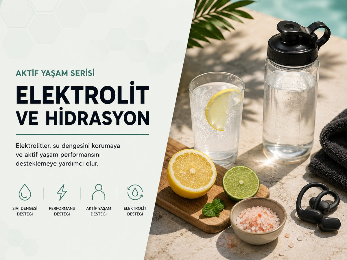 Elektrolit ve Hidrasyon Rehberi: Su, Mineral ve Spor Sırasında Sıvı Dengesi