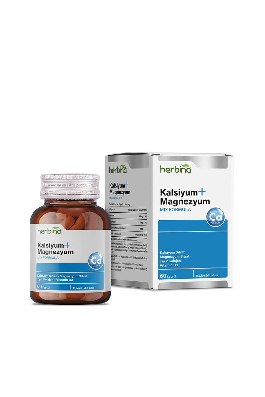 Kalsiyum Magnezyum + Tip 2 Kolajen + D3