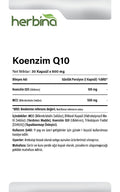 Koenzim Q10 100 mg 30 Kapsül