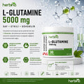 Herbina Super Sport L-Glutamine 5000 mg 150 g tanıtım görseli