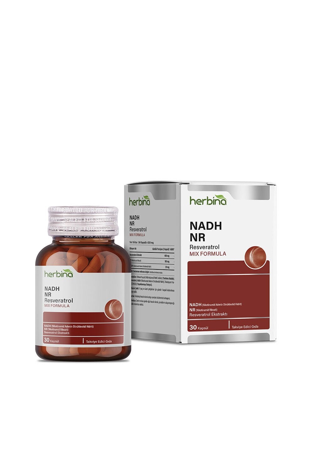 NADH NR Resveratrol