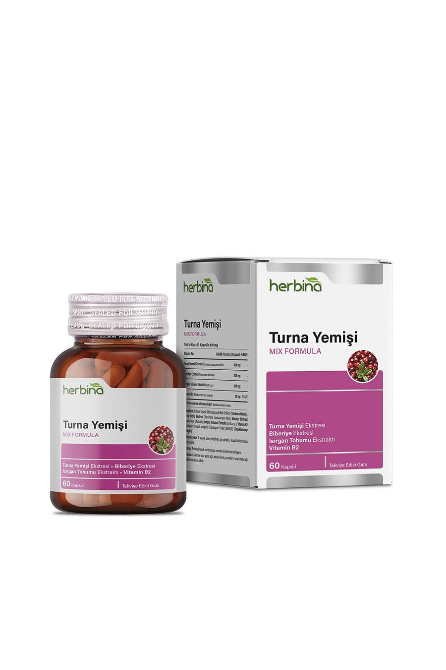 Turna Yemişi, Biberiye, Isırgan Otu, Vitamin B2