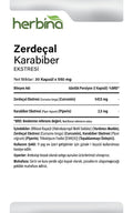 Zerdeçal Karabiber Ekstresi